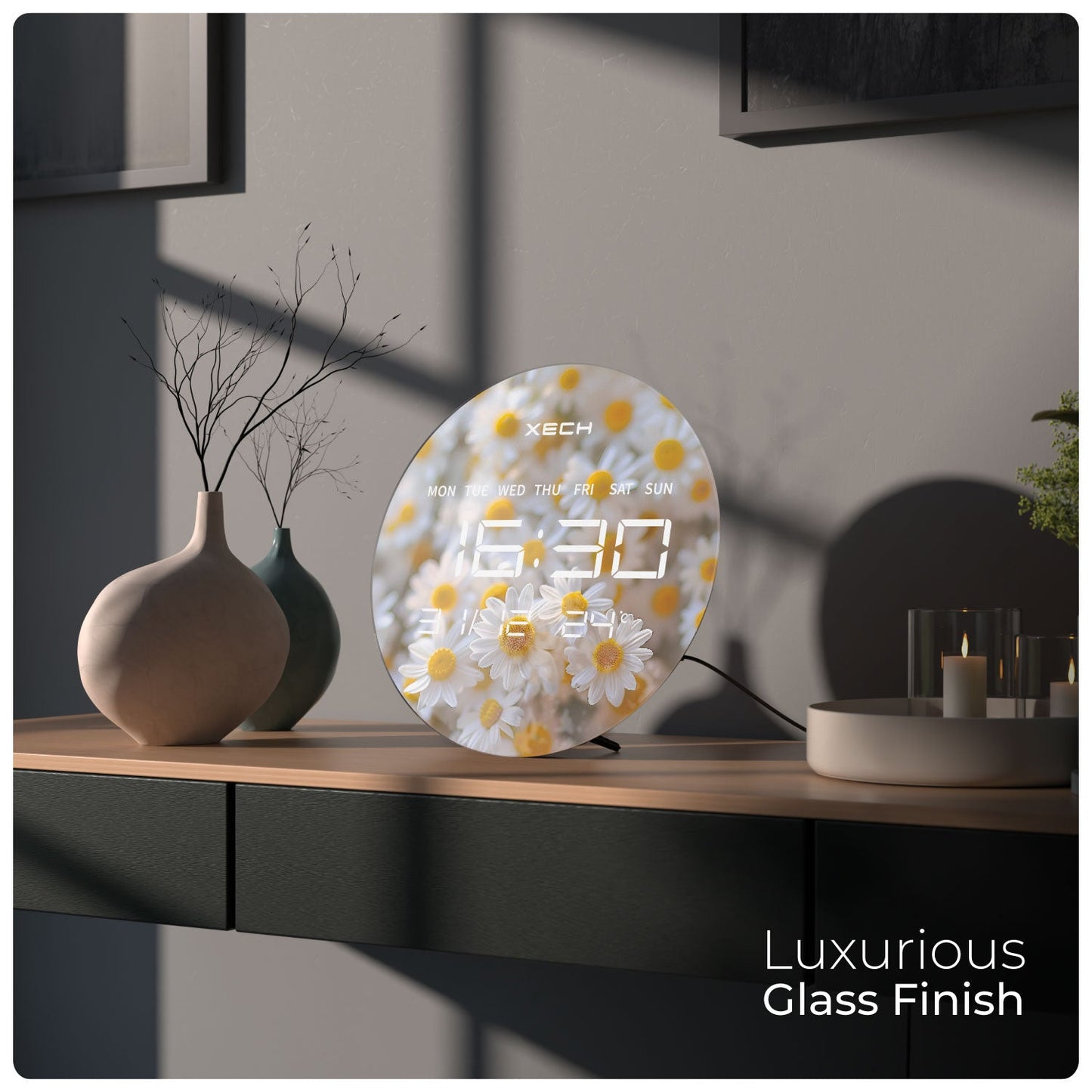 ClocksXECHSolaris Plus Floral