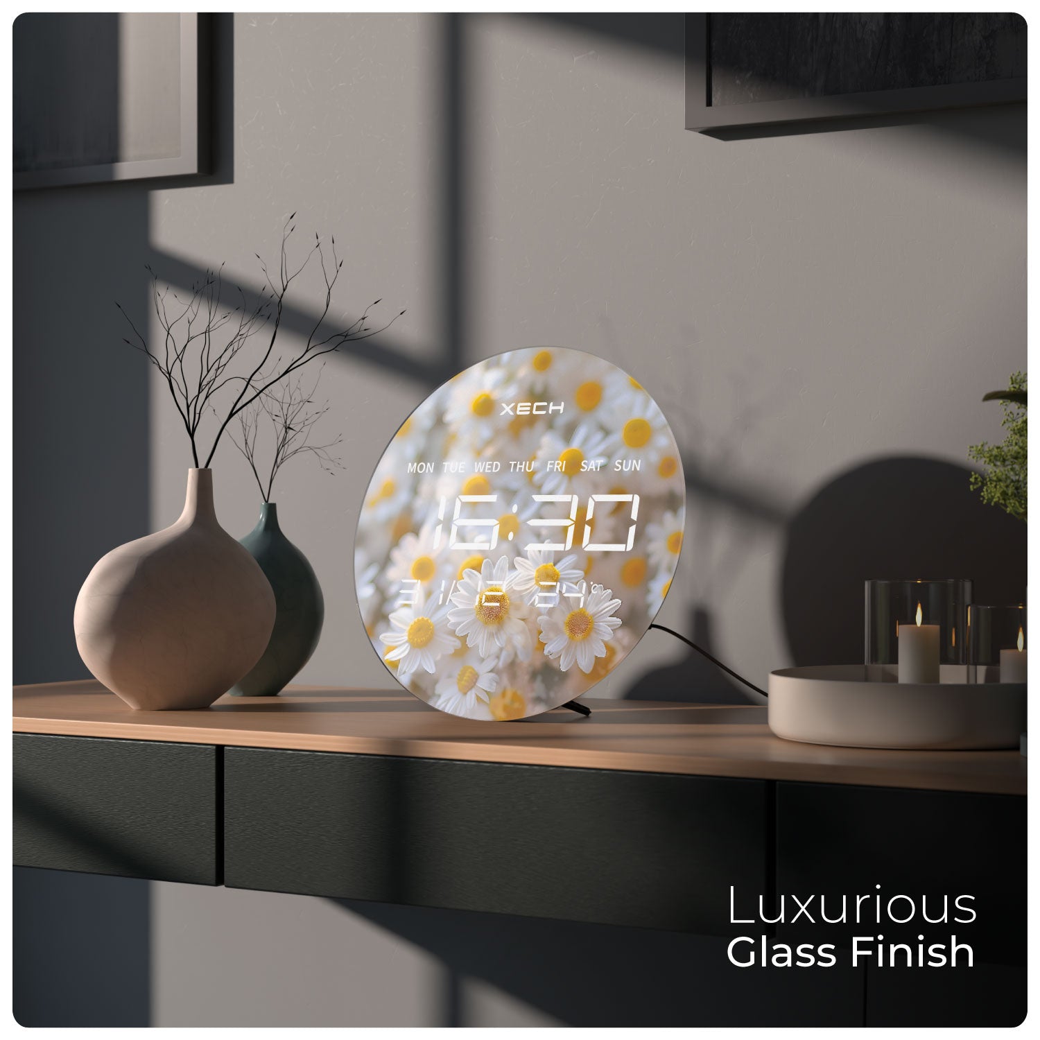ClocksXECHSolaris Plus Floral
