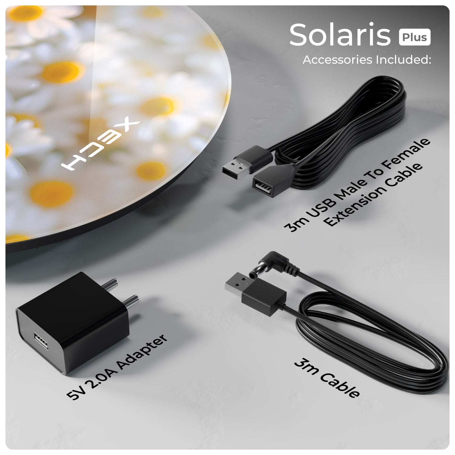 ClocksXECHSolaris Plus Floral