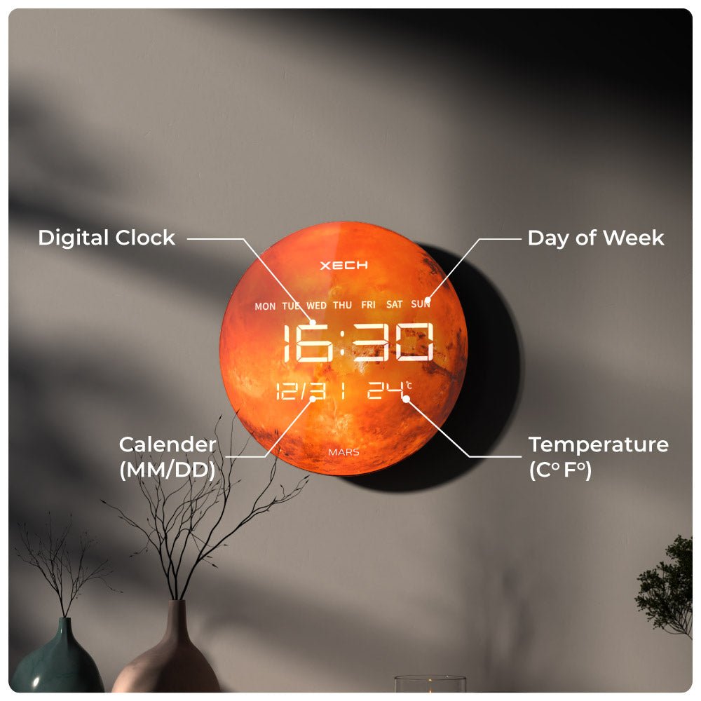 ClocksXECHSolaris Plus Mars