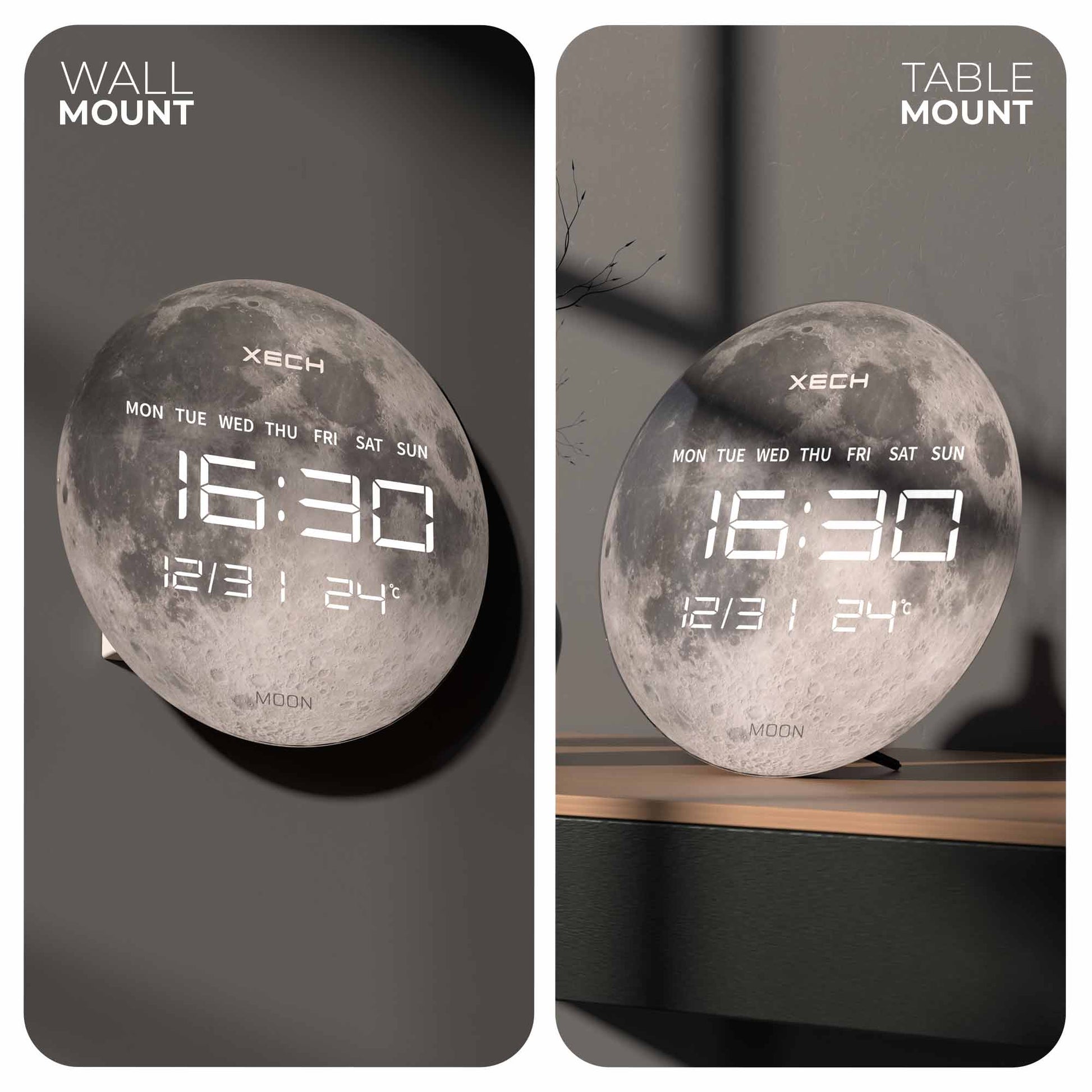 ClocksXECHSolaris Plus Moon