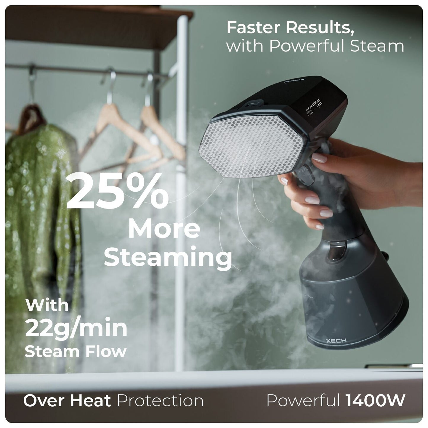 Garment SteamerXECHSteam Gun XL