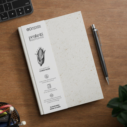 Everyday Organisers by Xech Introduces Prakriti: Eco-Friendly Diaries Made from Farm Waste