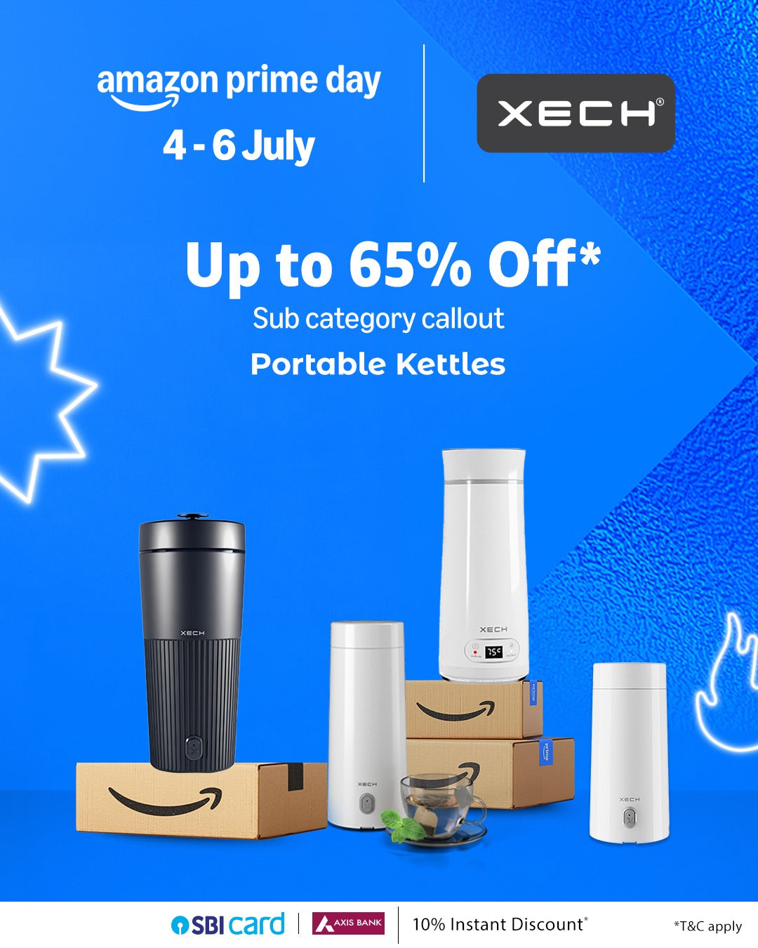 XECH Launches Monsoon Campaign with Attractive Offers During Amazon Prime Days