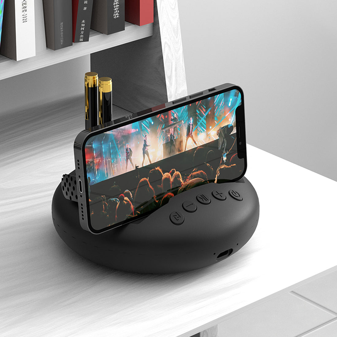 This is XECH Arc - A bluetooth speaker with a phone holder & what makes it India's best portable speaker
