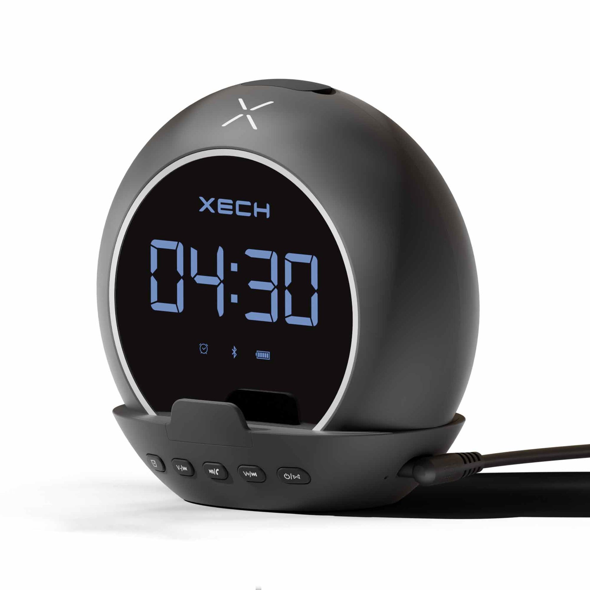 alarm clock for students & heavy sleepers xech ellipse