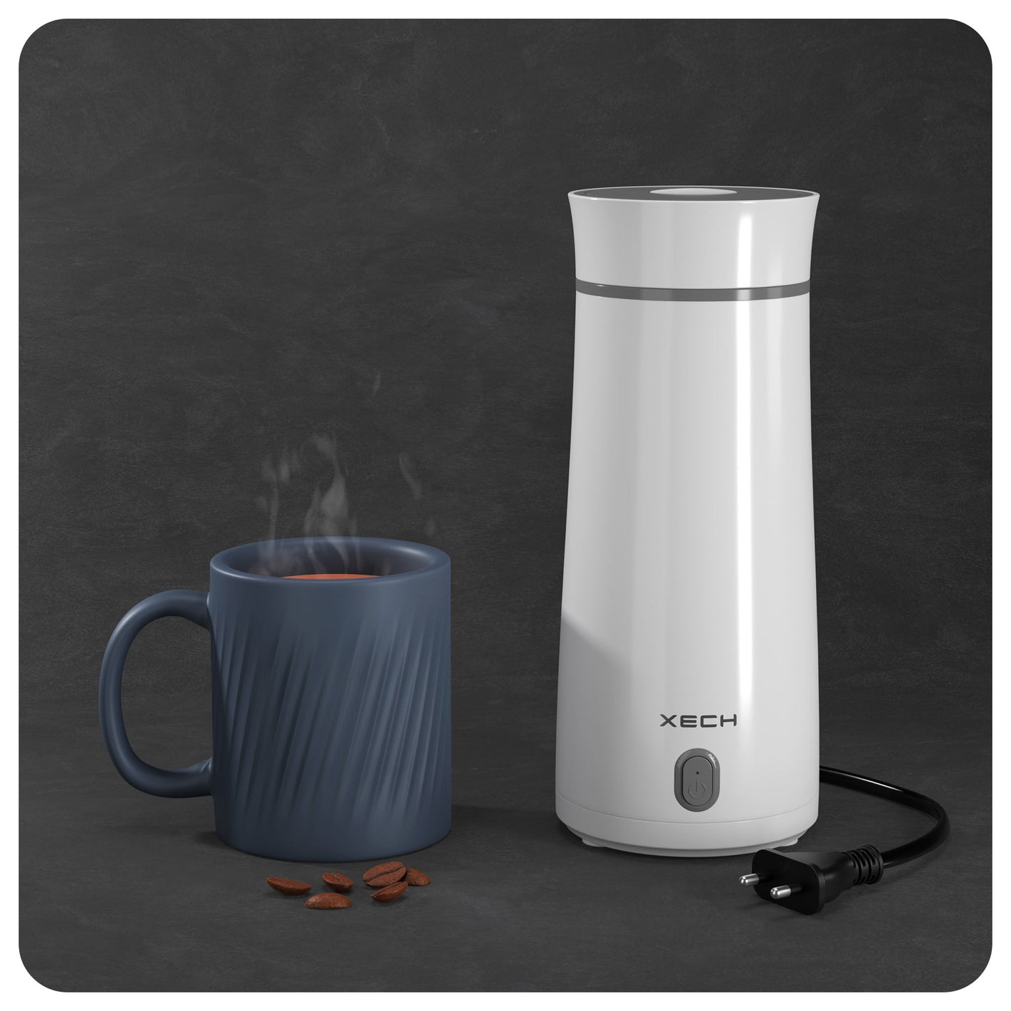 Portable travel kettle for convenient on-the-go tea and coffee by XECH, India's best travel kettle