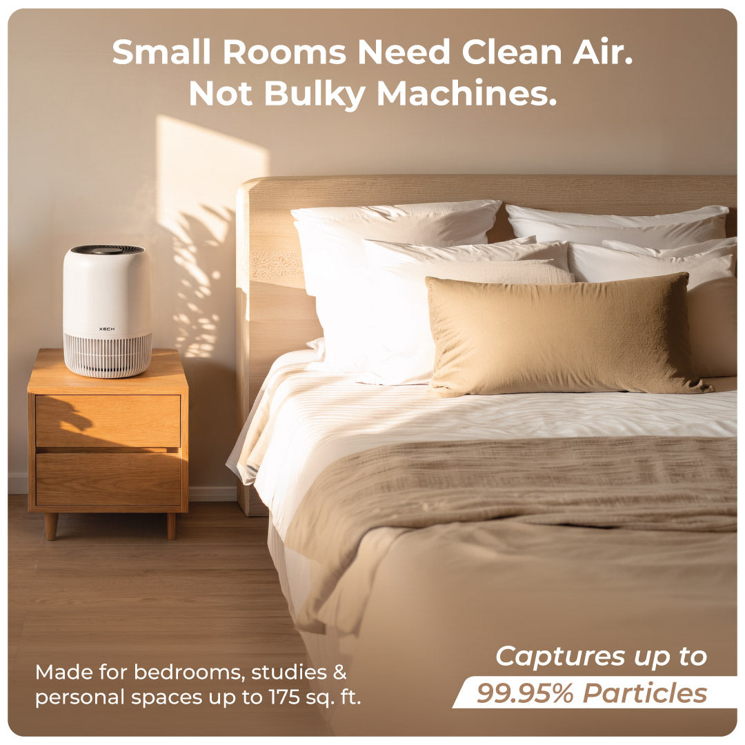 Atmos H13 HEPA Air Purifier for Small Rooms - XECH