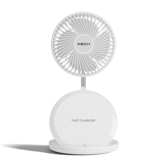 Table Fan with Wireless Charger - Aerocharge