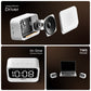 clock with bluetooth speaker loud sound double alarm and multifunctional led clock eon by xech