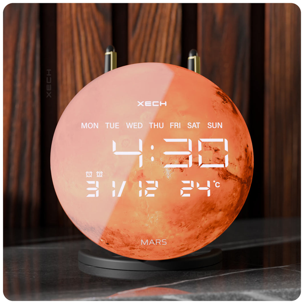 Digital Alarm Clocks with Bluetooth Speakers – XECH