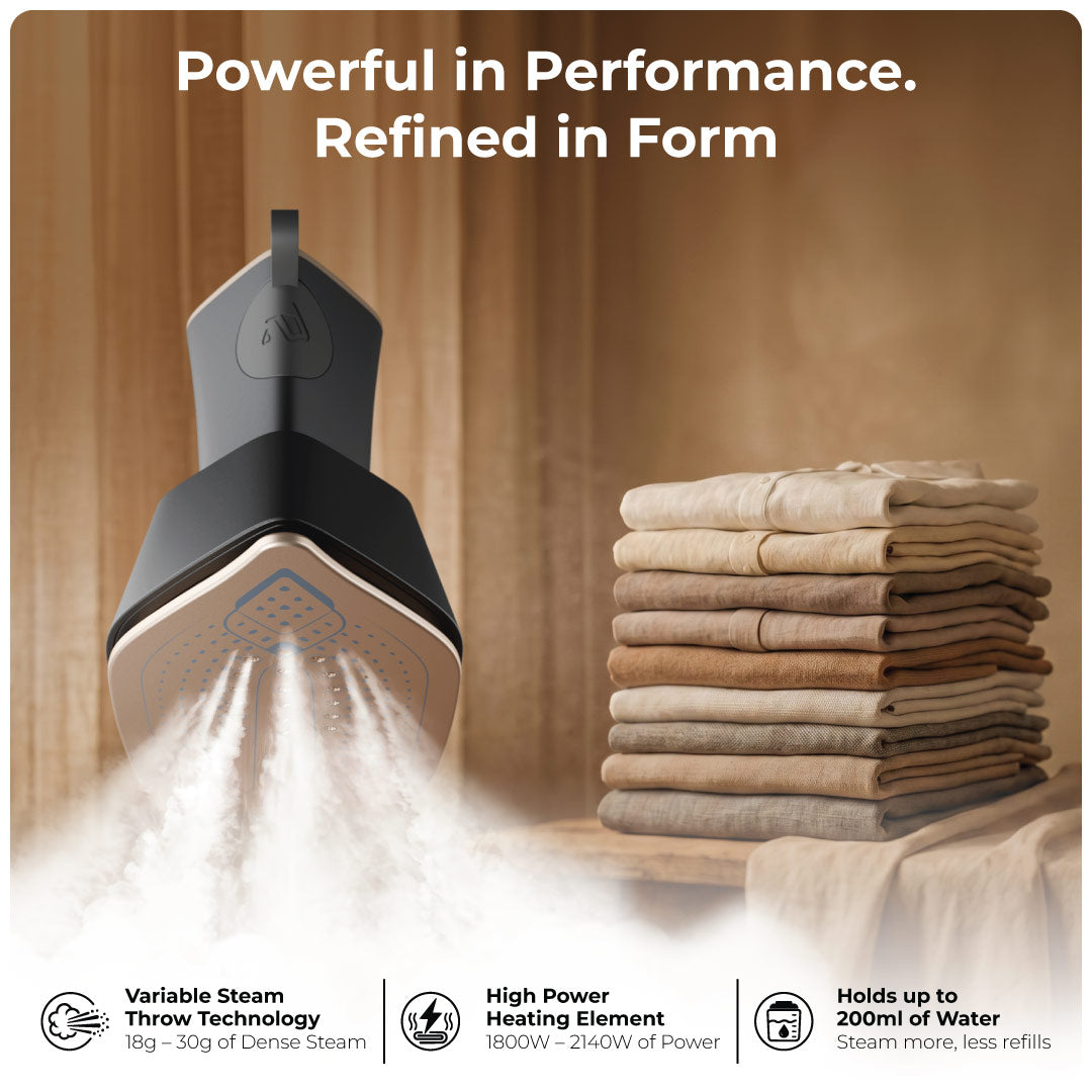 Imperia Hybrid Garment Steamer with Fabric Presets
