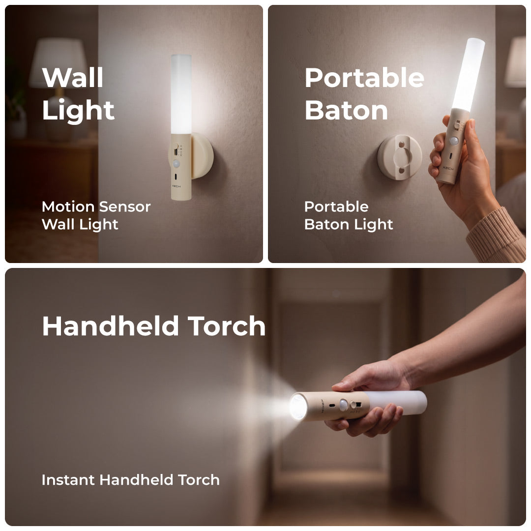 Oracle Motion Sensor Night Light with Detachable Torch - XECH