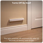 XECH SENSY automatic night light mounted near a doorway with auto-off feature