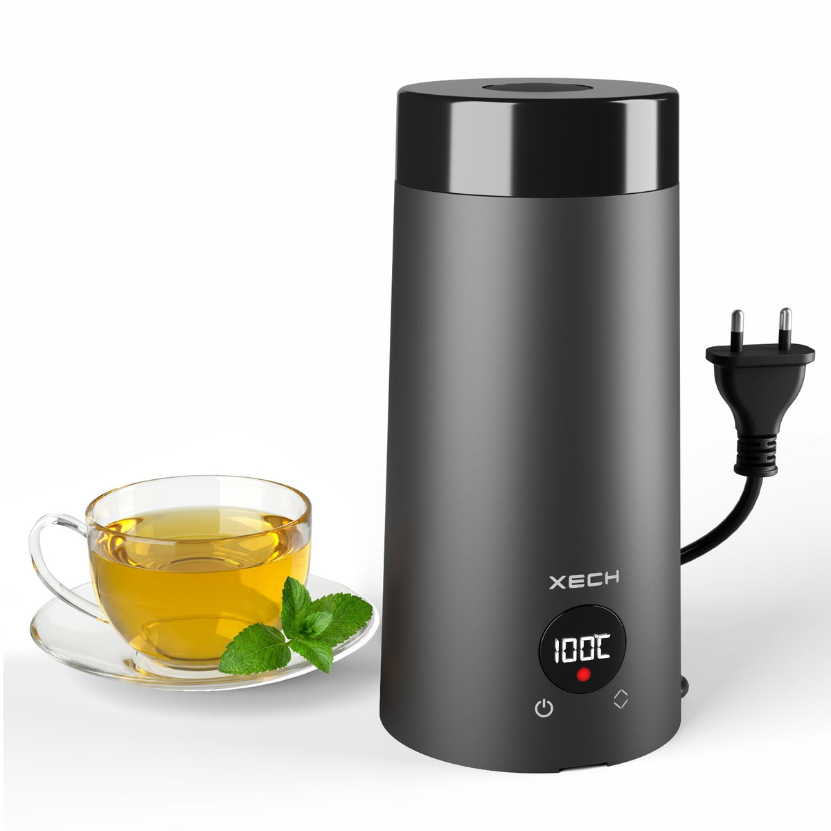 XECH Hydroboil Mini Digital 300ml portable electric kettle with digital temperature control