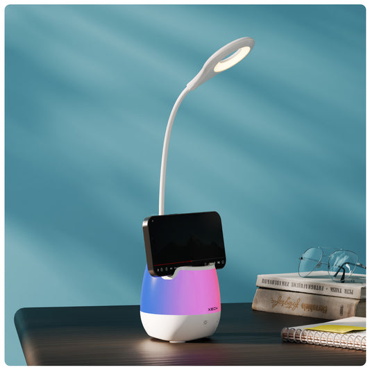 xech table lamp for study with ambient night light mood lighting lumos