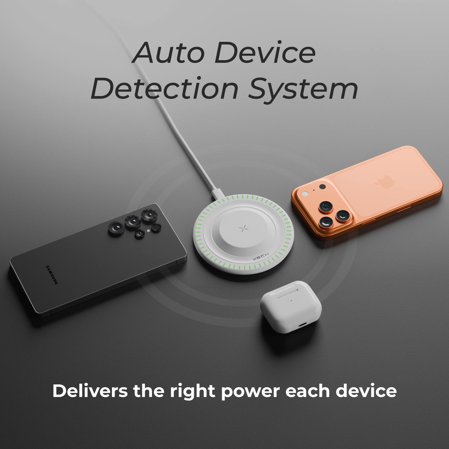Powerbase Fast Wireless Charging Pad | Powerbase – XECH