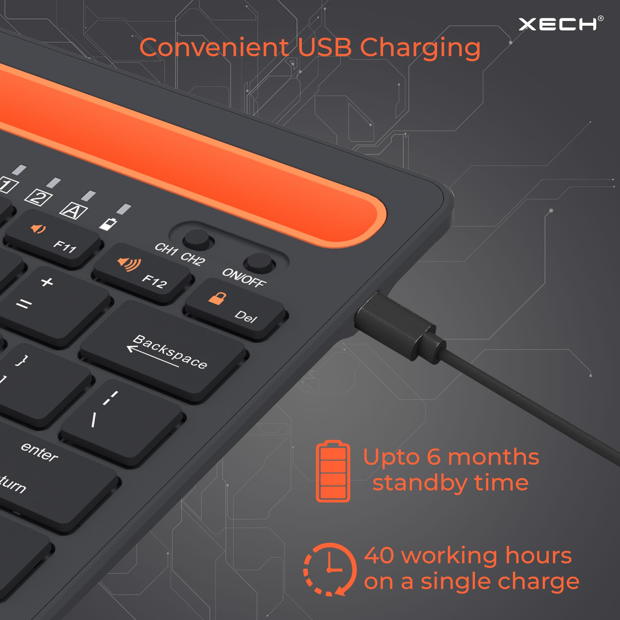Double Channel Keyboard – XECH