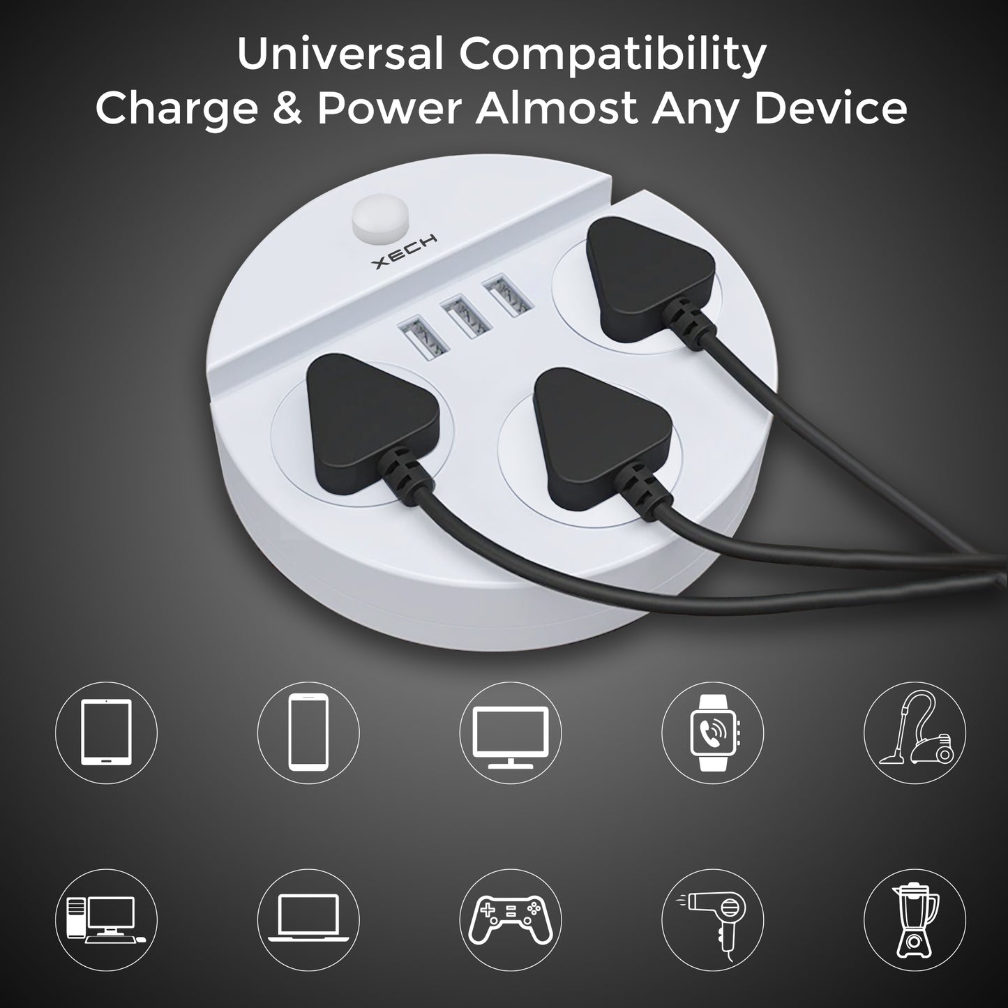 Charging Disc with Phone Holder - XECH