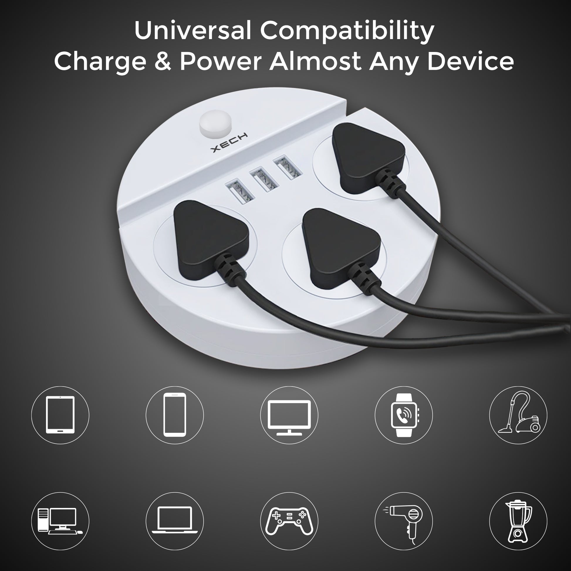 Charging Disc PRO with USB Light - XECH