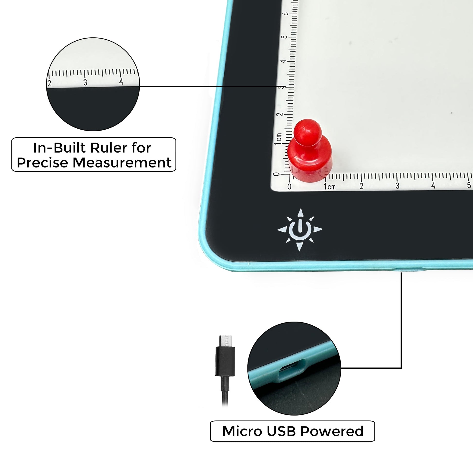 LED Drawing BoardXECHX - Board Magnetic A4 Size