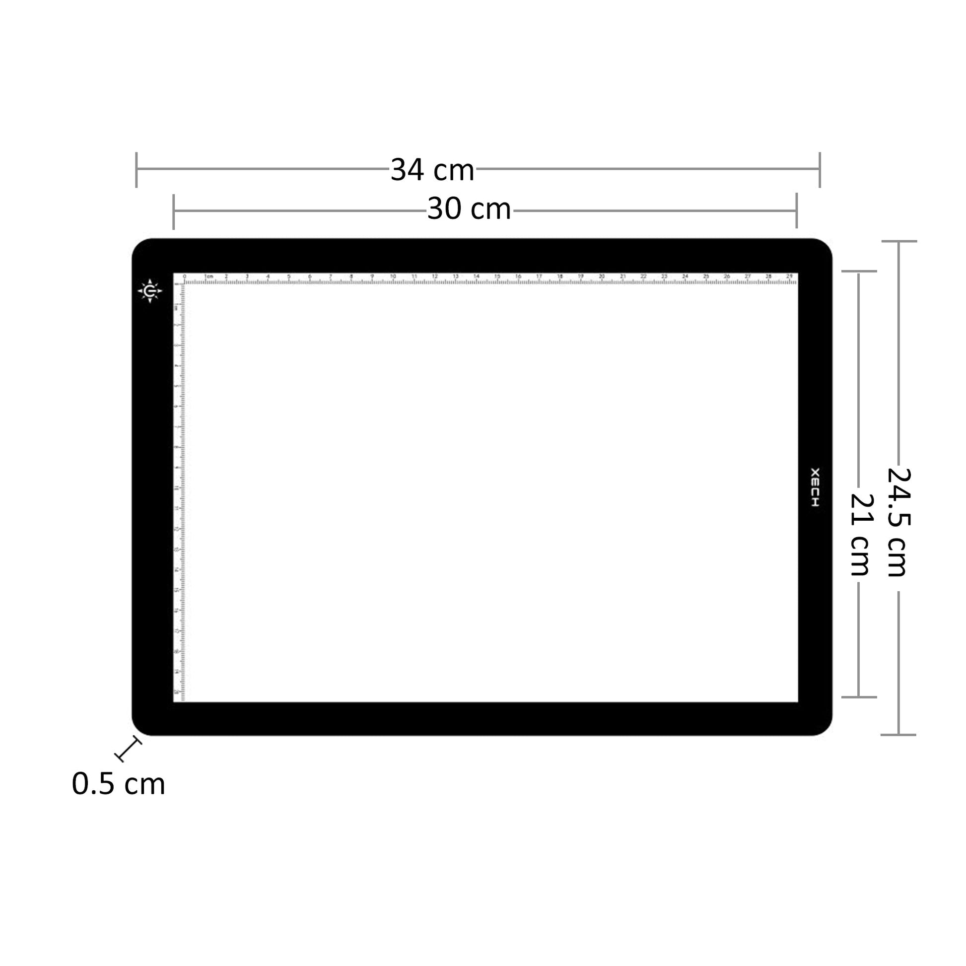 LED Drawing BoardXECHX - Board Magnetic A4 Size